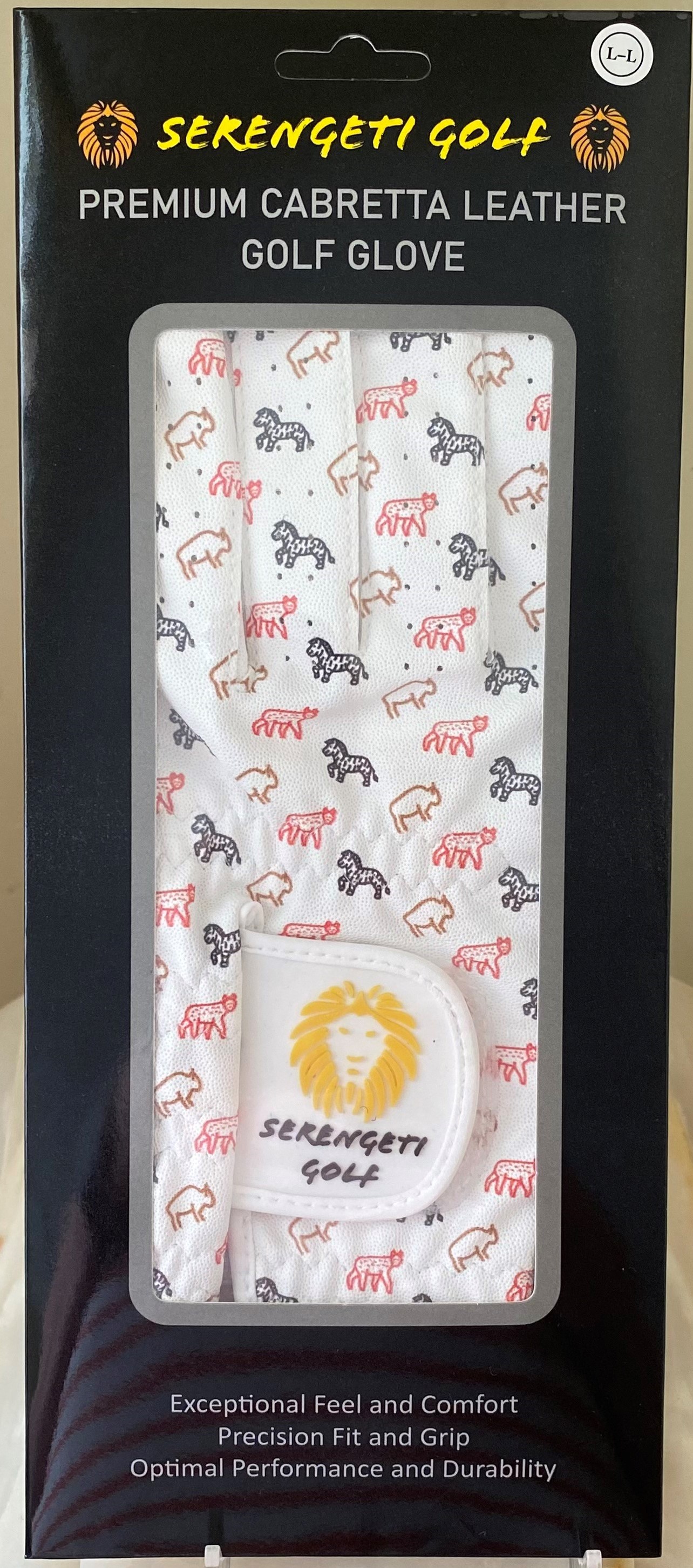 Serengeti Womens Animal Print Golf Golves (Left only)